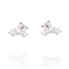ORECCHINO ARGENTO ZIRCONE 3PZ
