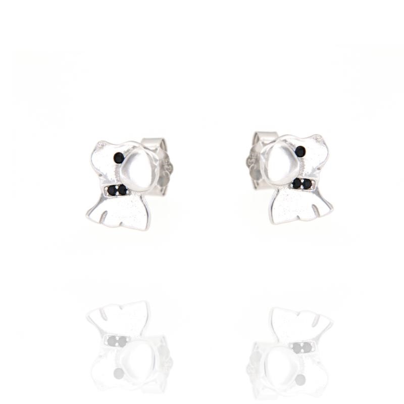 ORECCHINO ARGENTO ZIRCONE 3PZ