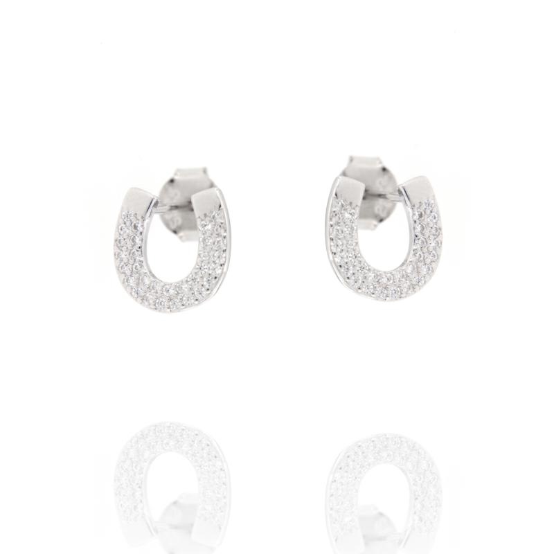 ORECCHINO ARGENTO ZIRCONE 3PZ