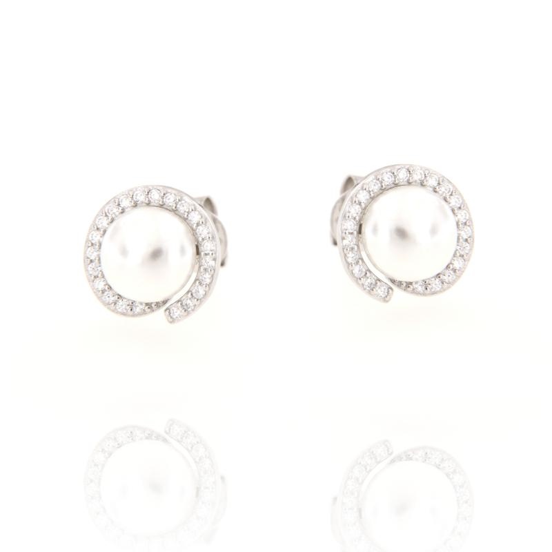ORECCHINO ARGENTO ZIRCONE