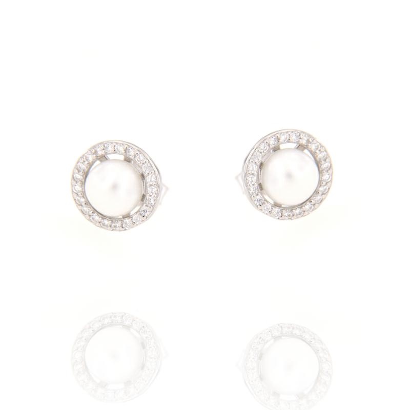 ORECCHINO ARGENTO ZIRCONE