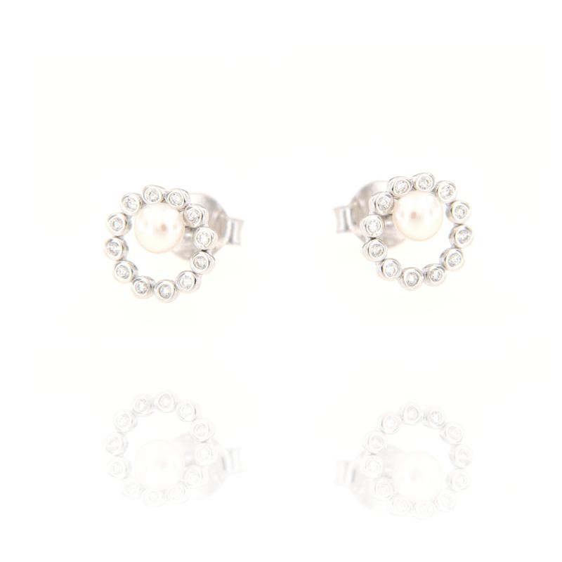 ORECCHINO ARGENTO ZIRCONE