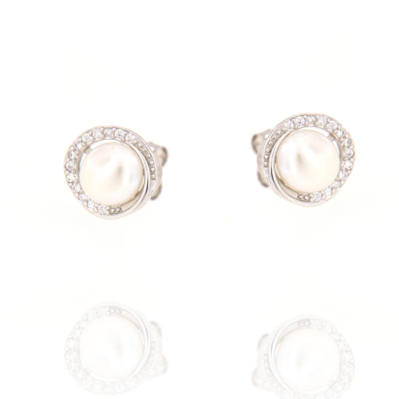 ORECCHINO ARGENTO ZIRCONE