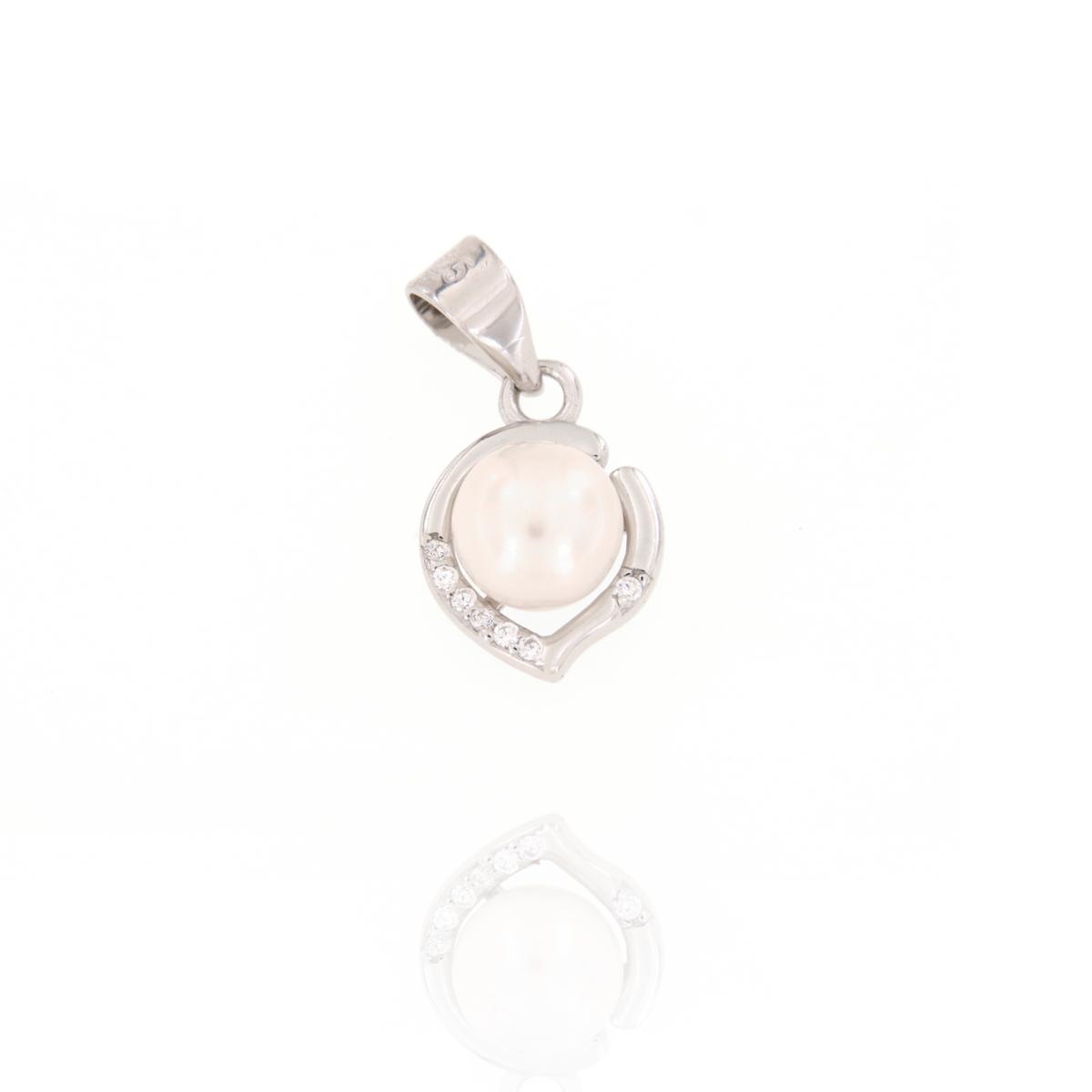 CIONDOLO ARGENTO ZIRCONE