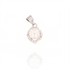 CIONDOLO ARGENTO ZIRCONE