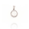CIONDOLO ARGENTO ZIRCONE