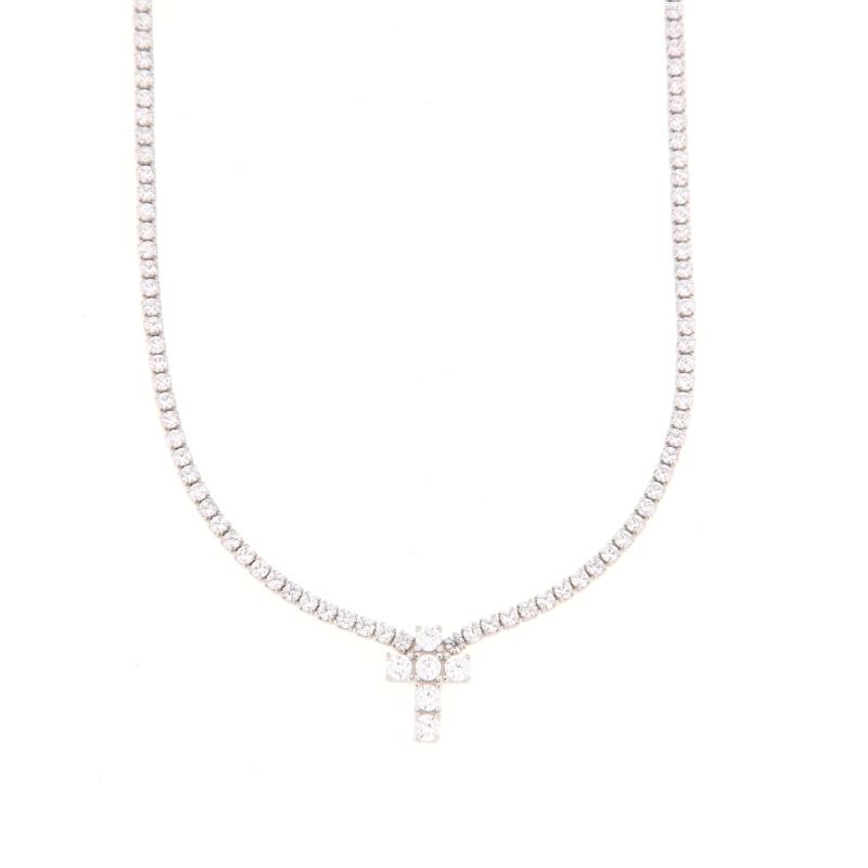 COLLIER ARGENTO ZIRCONE