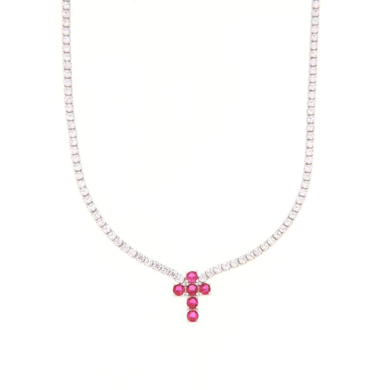 COLLIER ARGENTO ZIRCONE