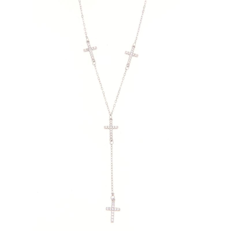 COLLIER ARGENTO ZIRCONE