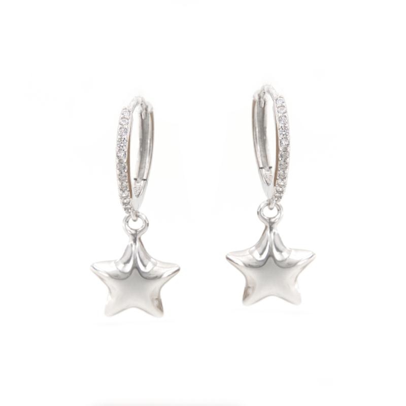 ORECCHINO ARGENTO ZIRCONE