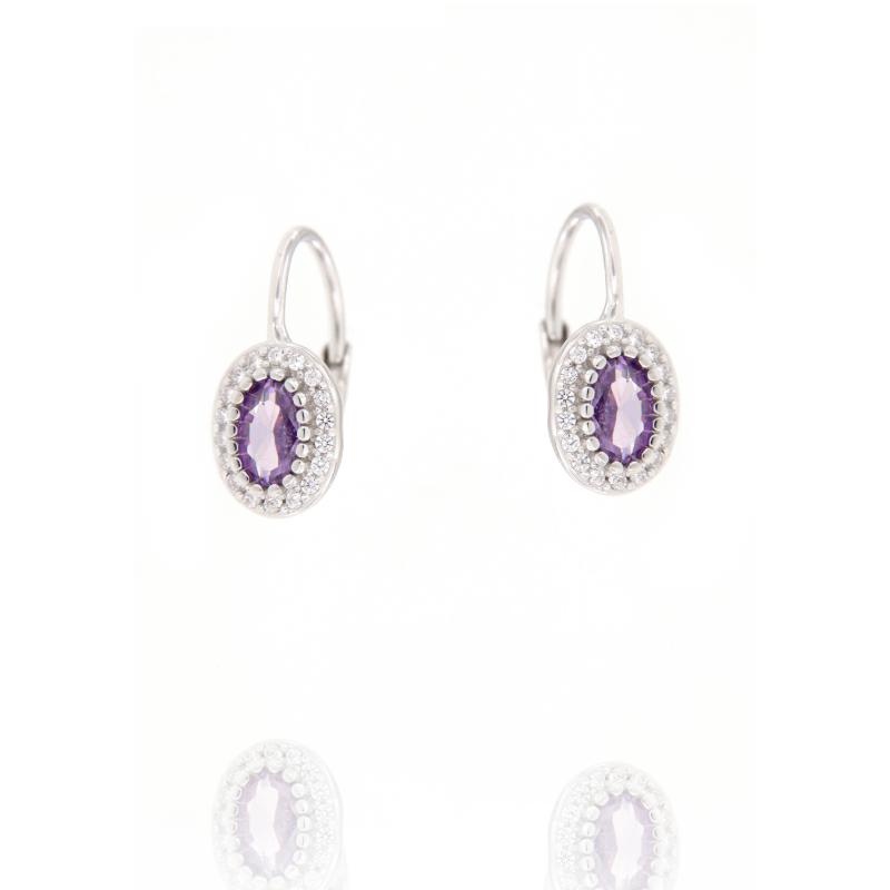 ORECCHINO ARGENTO ZIRCONE