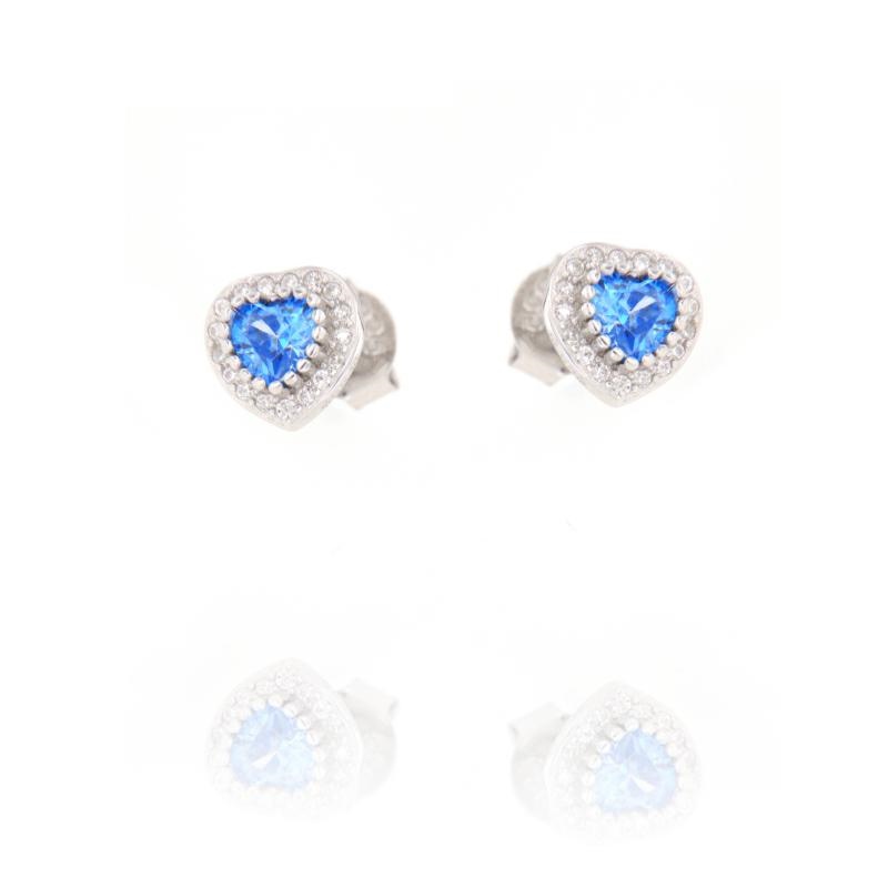 ORECCHINO ARGENTO ZIRCONE 3PZ