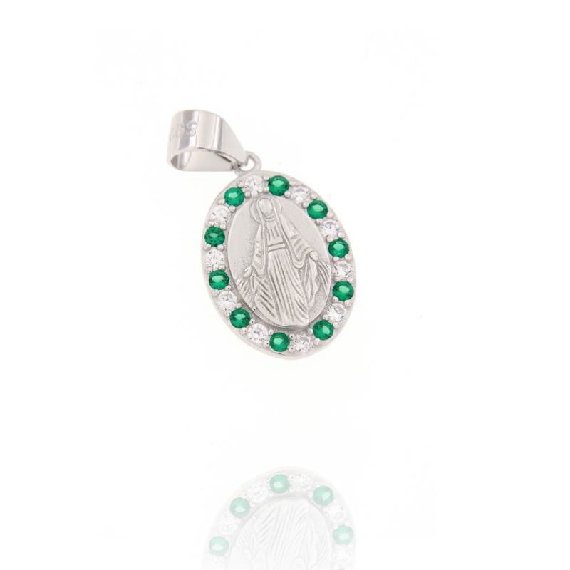 CIONDOLO ARGENTO ZIRCONE