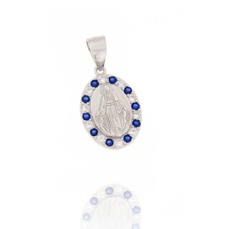 CIONDOLO ARGENTO ZIRCONE