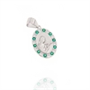 CIONDOLO ARGENTO ZIRCONE