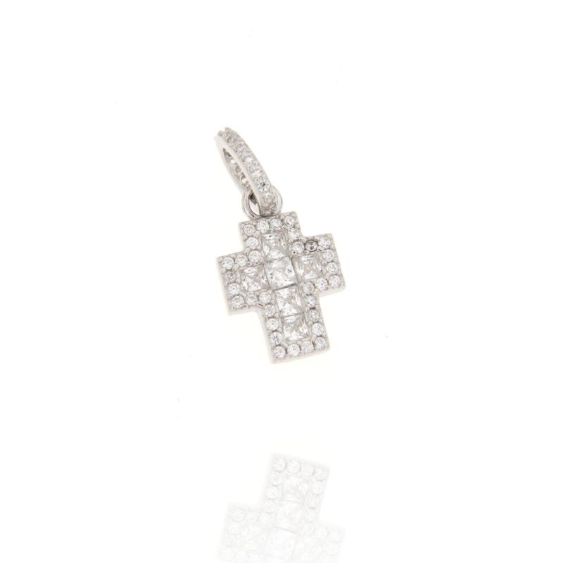 CIONDOLO ARGENTO ZIRCONE