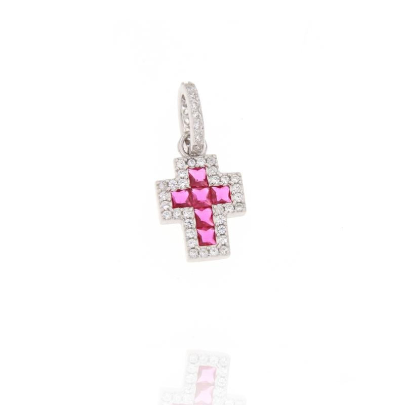 CIONDOLO ARGENTO ZIRCONE