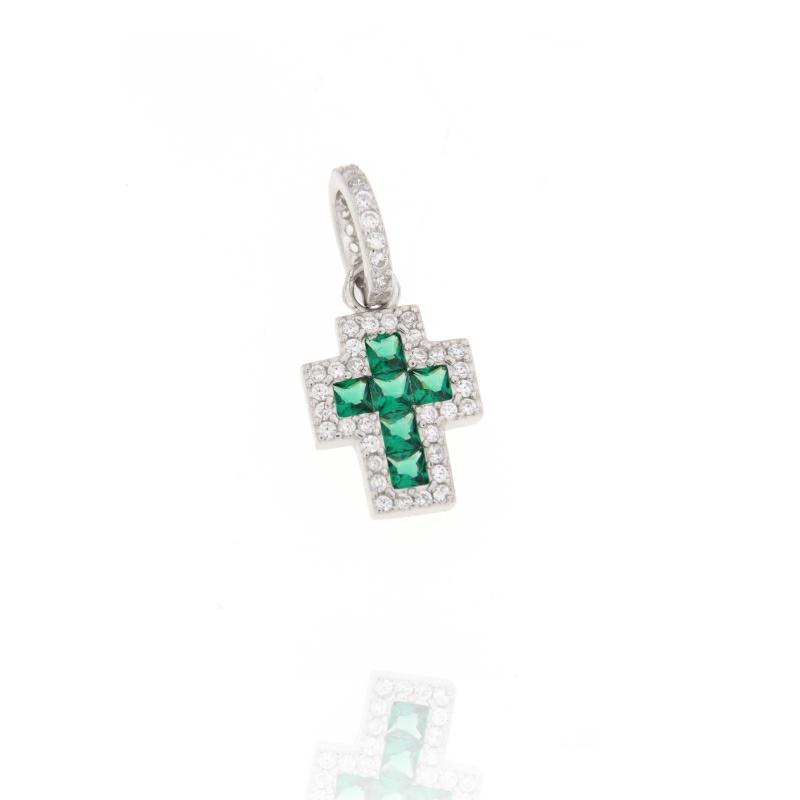 CIONDOLO ARGENTO ZIRCONE