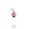 CIONDOLO ARGENTO ZIRCONE