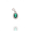 CIONDOLO ARGENTO ZIRCONE