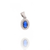 CIONDOLO ARGENTO ZIRCONE