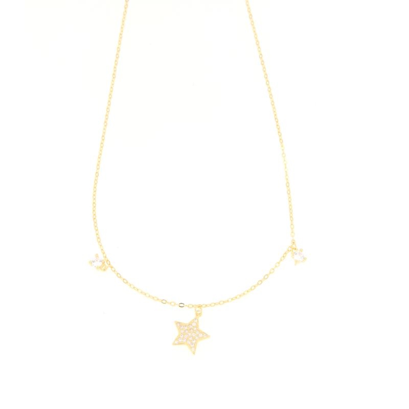 COLLIER ARGENTO ZIRCONE