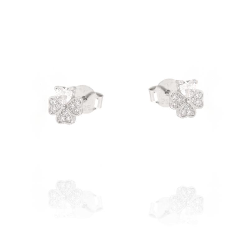 ORECCHINO ARGENTO ZIRCONE 3PZ