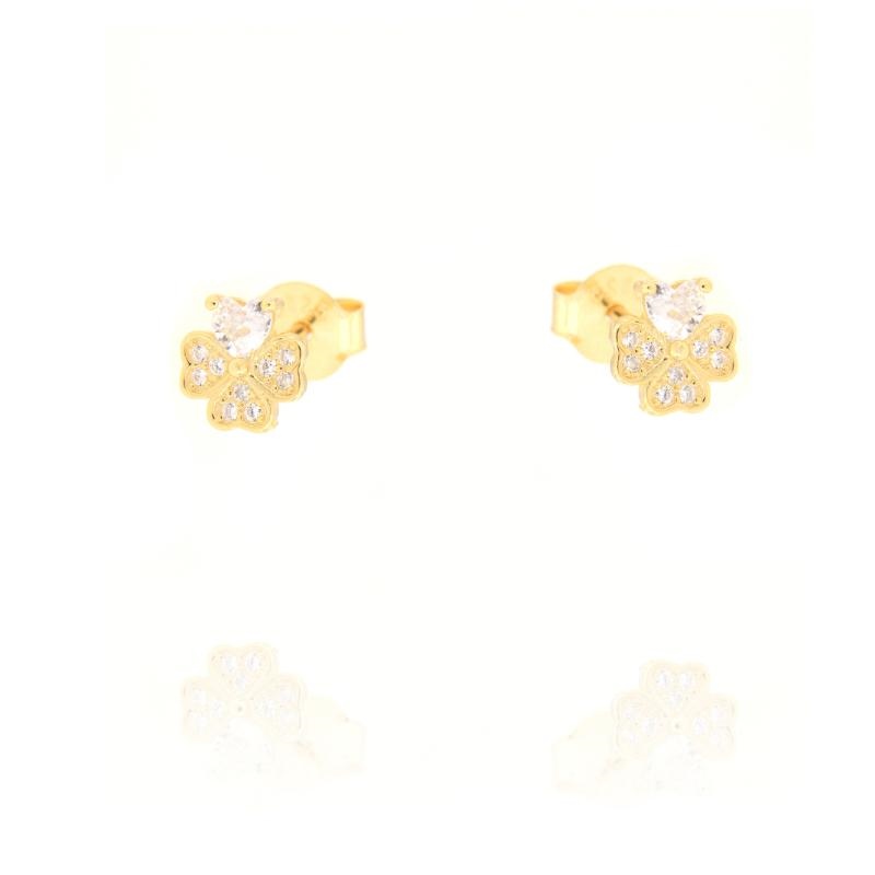 ORECCHINO ARGENTO ZIRCONE 3PZ