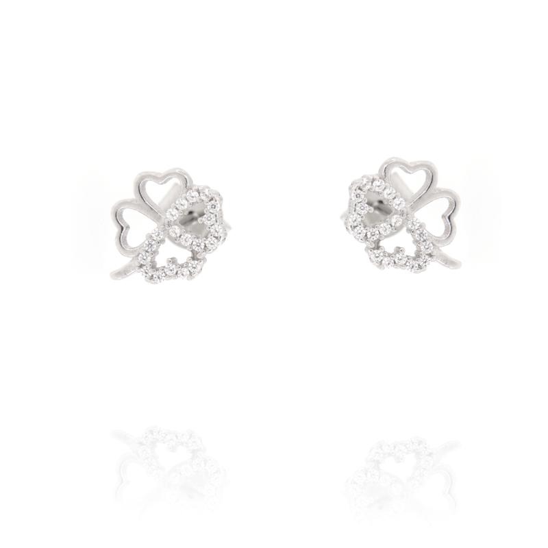 ORECCHINO ARGENTO ZIRCONE 3PZ