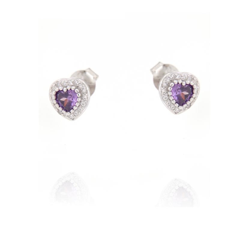 ORECCHINO ARGENTO ZIRCONE 3PZ