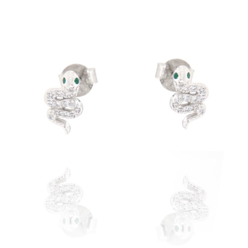 ORECCHINO ARGENTO ZIRCONE 3PZ