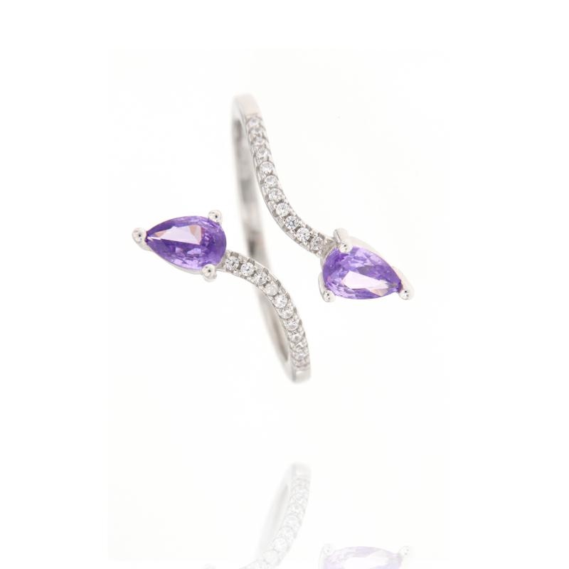 ANELLO ARGENTO ZIRCONE (R)