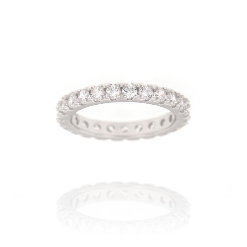 ANELLO ARGENTO ZIRCONE