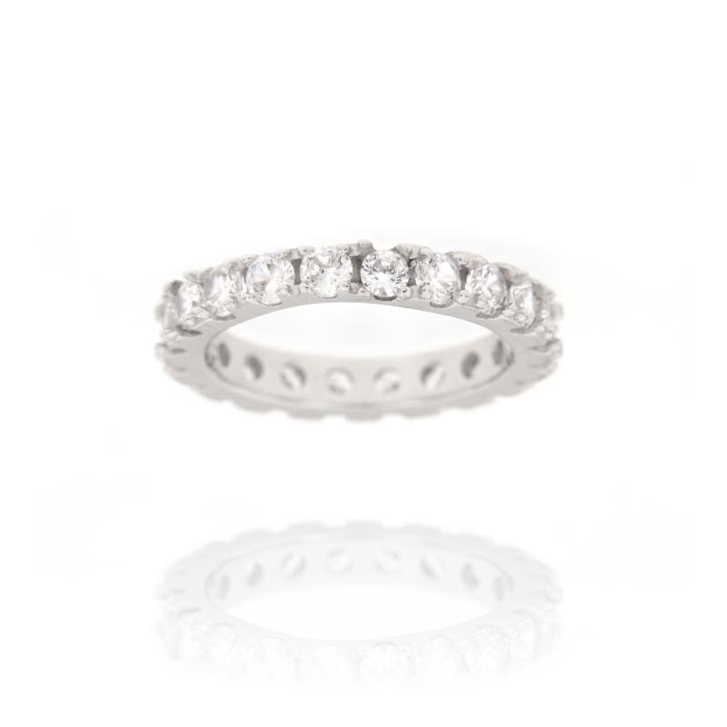ANELLO ARGENTO ZIRCONE