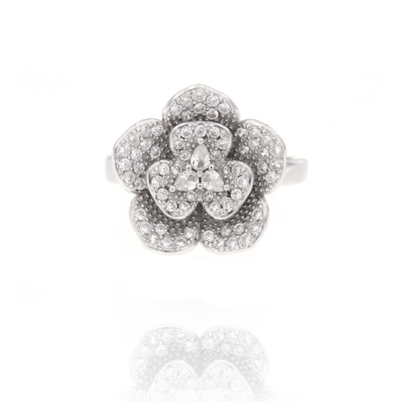 ANELLO ARGENTO ZIRCONE (R)