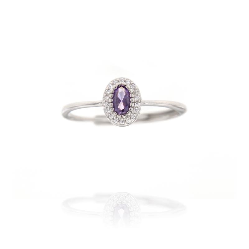 ANELLO ARGENTO ZIRCONE (R)