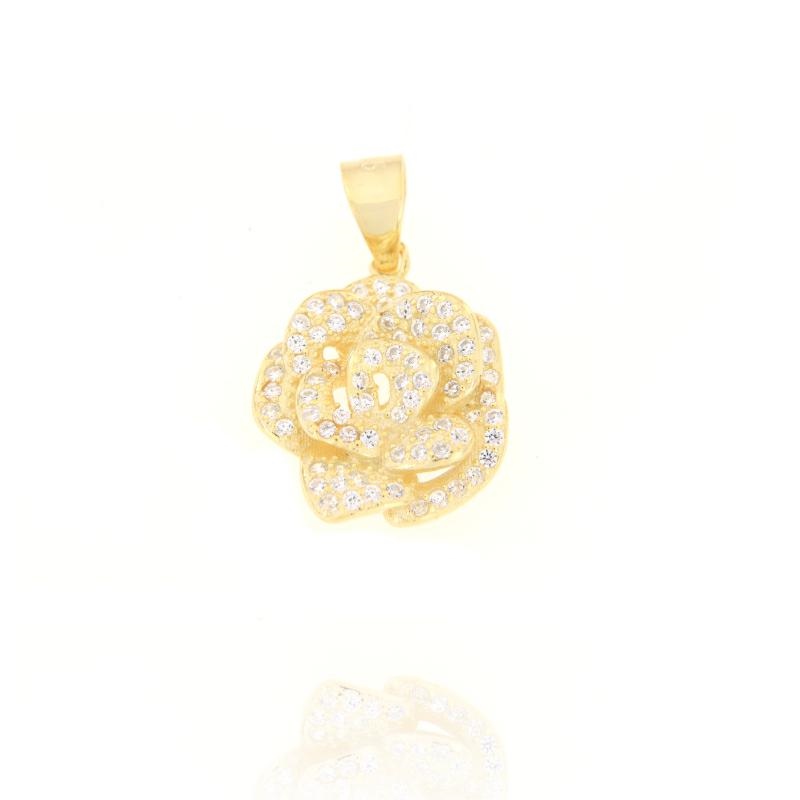 CIONDOLO ARGENTO ZIRCONE