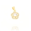 CIONDOLO ARGENTO ZIRCONE
