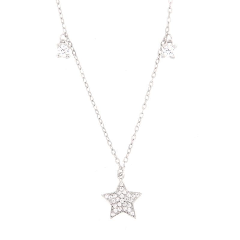 COLLIER ARGENTO ZIRCONE