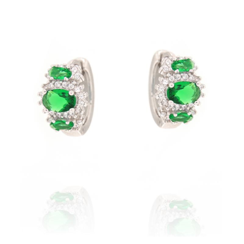 ORECCHINO ARGENTO ZIRCONE
