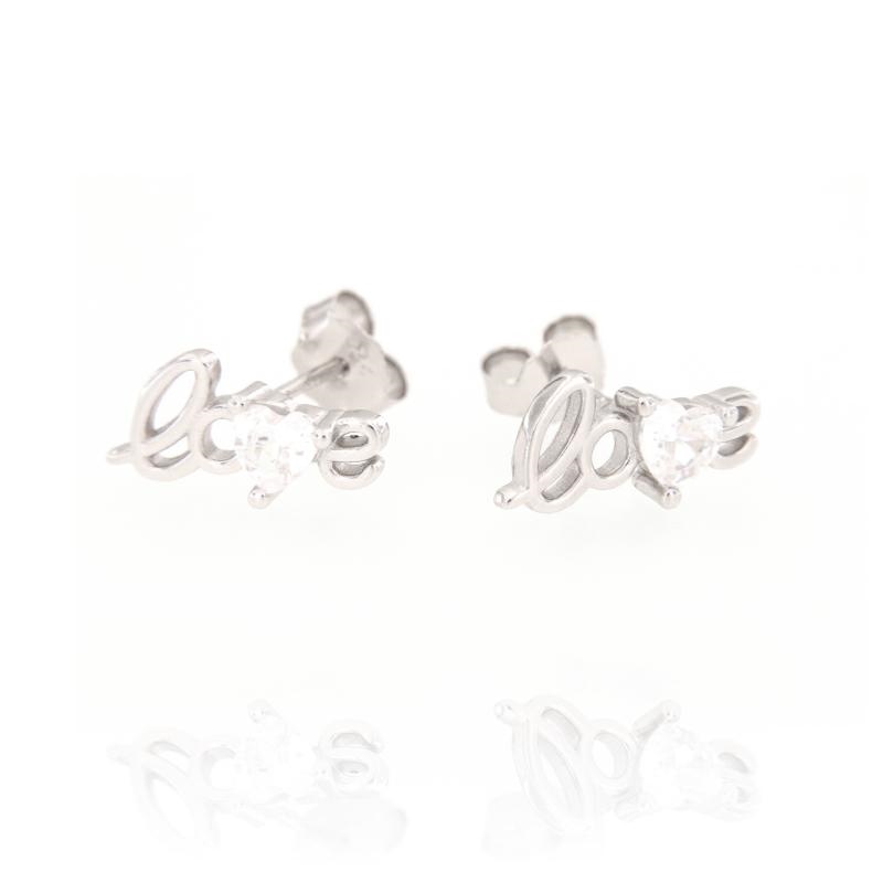 ORECCHINO ARGENTO ZIRCONE 3PZ