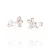 ORECCHINO ARGENTO ZIRCONE 3PZ