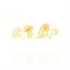 ORECCHINO ARGENTO ZIRCONE 3PZ