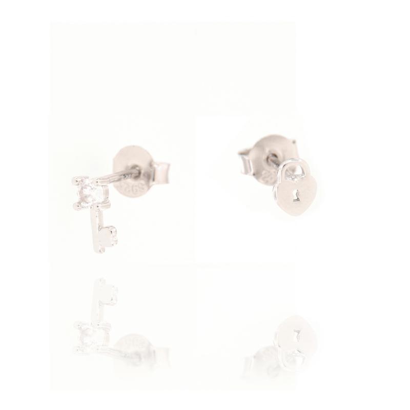 ORECCHINO ARGENTO ZIRCONE 3PZ