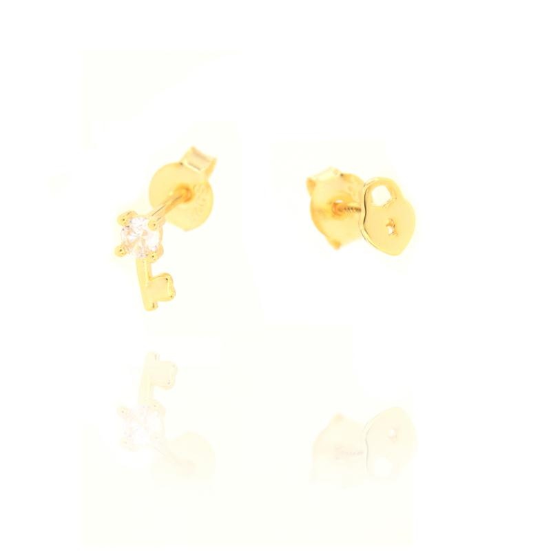 ORECCHINO ARGENTO ZIRCONE 3PZ