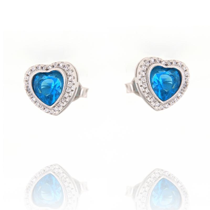 ORECCHINO ARGENTO ZIRCONE