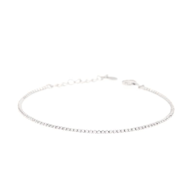 BRACCIALE ARGENTO ZIRCONE