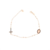 BRACCIALE ARGENTO ZIRCONE ROSARIO