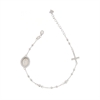 BRACCIALE ARGENTO ZIRCONE ROSARIO