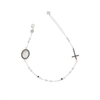 BRACCIALE ARGENTO ZIRCONE ROSARIO